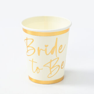 כוסות למסיבת רווקות, כוסות Bride to be